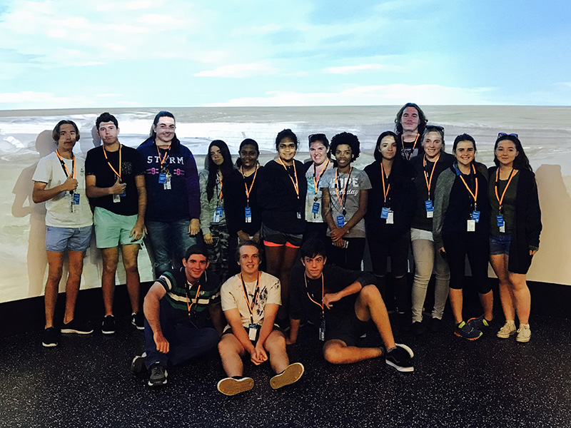 Students from Moura State High School