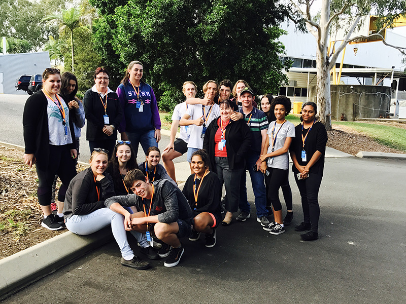 Students from Moura State High School